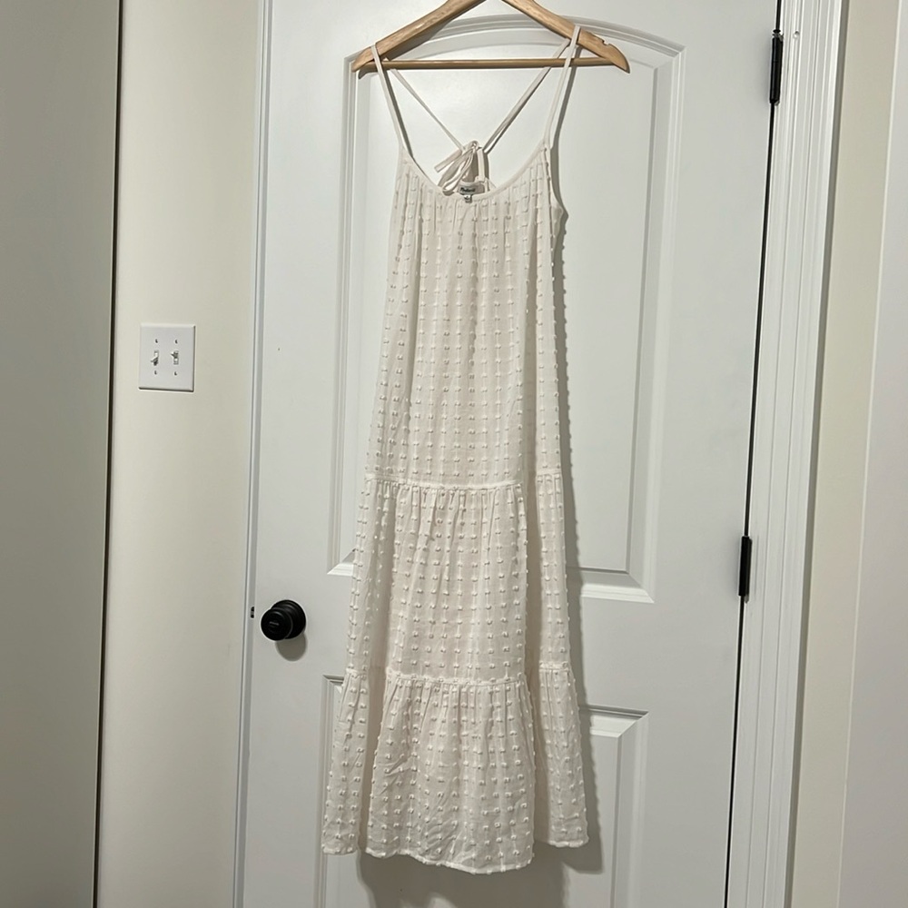 Madewell White Maxi Dress